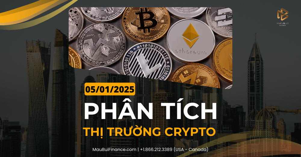 Phân tích thị trường Crypto trong Livestream Youtube 05/01/2025