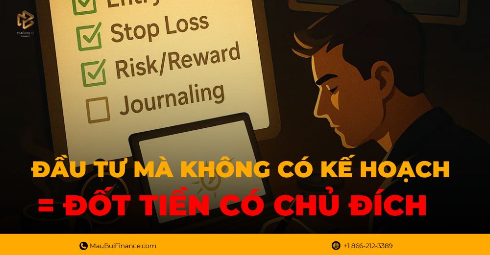 Đầu Tư Không Có Kế Hoạch = Tự Đốt Tiền Một Cách Có Chủ Đích