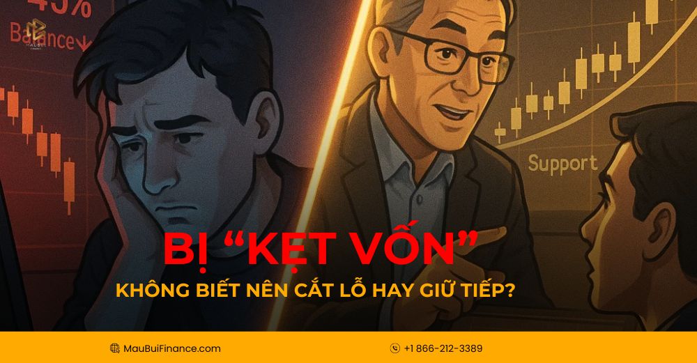 Bị “kẹt vốn” – Không biết nên cắt lỗ hay giữ tiếp?