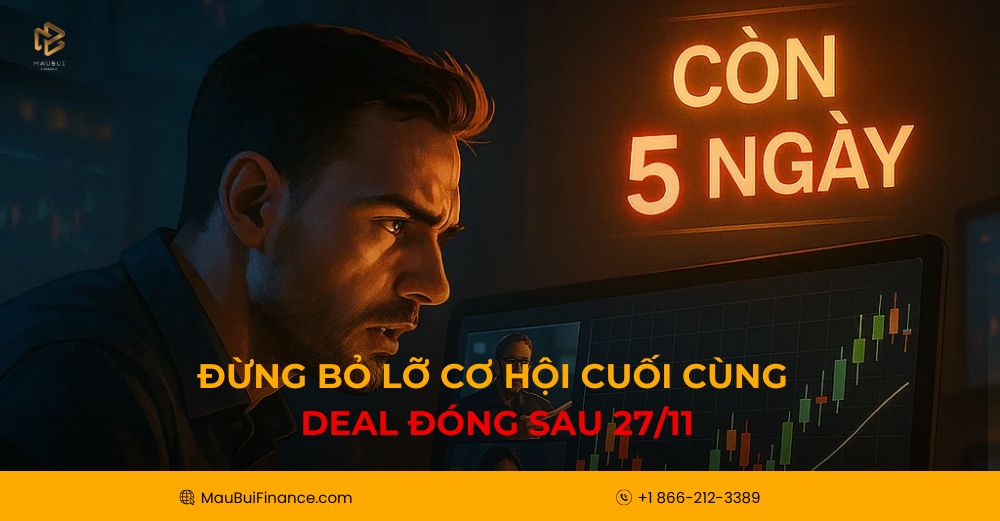 Cơ Hội Cuối Cùng Cho Nhà Đầu Tư Thông Minh – Deal VIP Mau Bui Finance Kết Thúc Sau Ngày 27/11!