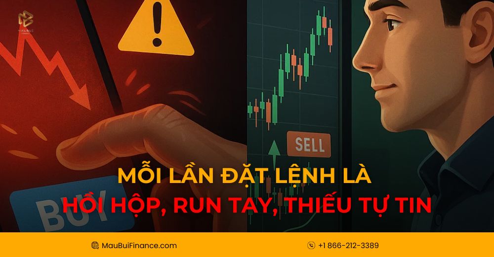 Mỗi Lần Đặt Lệnh Là Lại Run Tay, Hồi Hộp? Giải Pháp Giúp Bạn Tự Tin Giao Dịch Mỗi Ngày