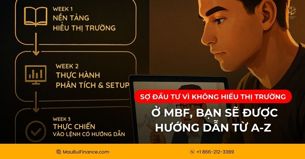Sợ đầu tư vì không hiểu thị trường – Ở MBF, bạn sẽ được hướng dẫn từ A-Z