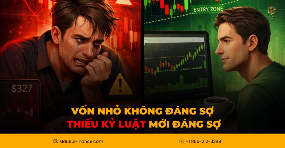 Vốn nhỏ không đáng sợ – Thiếu kỷ luật mới là điều nguy hiểm trong trading