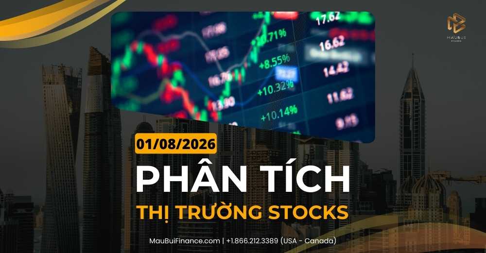 Phân tích thị trường Stocks trong Livestream Youtube 01/08/2026