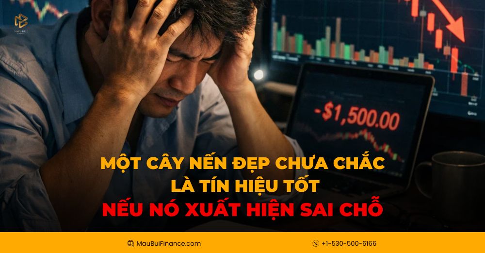 Một cây nến đẹp chưa chắc là tín hiệu tốt – Đừng đọc nến sai cách khi giao dịch