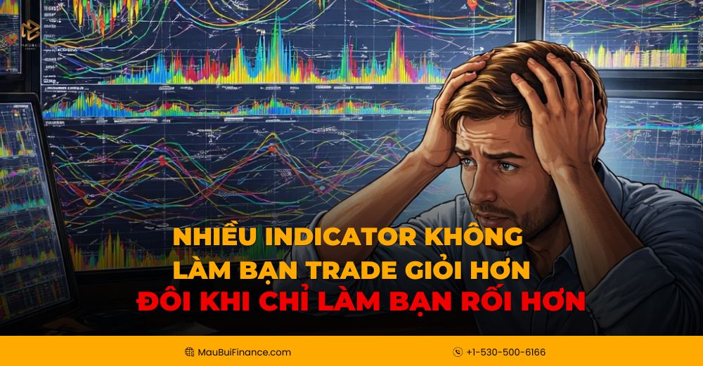 Nhiều Indicator Không Làm Bạn Trade Giỏi Hơn, Đôi Khi Chỉ Làm Bạn Rối Hơn