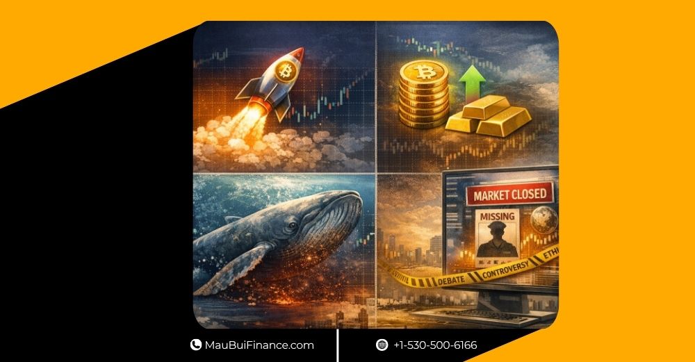 Bitcoin đứng trước cú ép vị thế bán, ETF được kỳ vọng vượt vàng, cá voi ghi nhận lỗ lớn còn Polymarket phải gỡ thị trường nhạy cảm