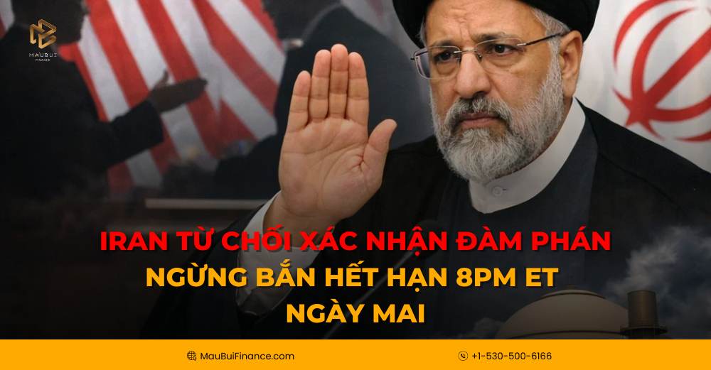 Iran từ chối xác nhận đàm phán — ngừng bắn hết hạn 8PM ET ngày mai