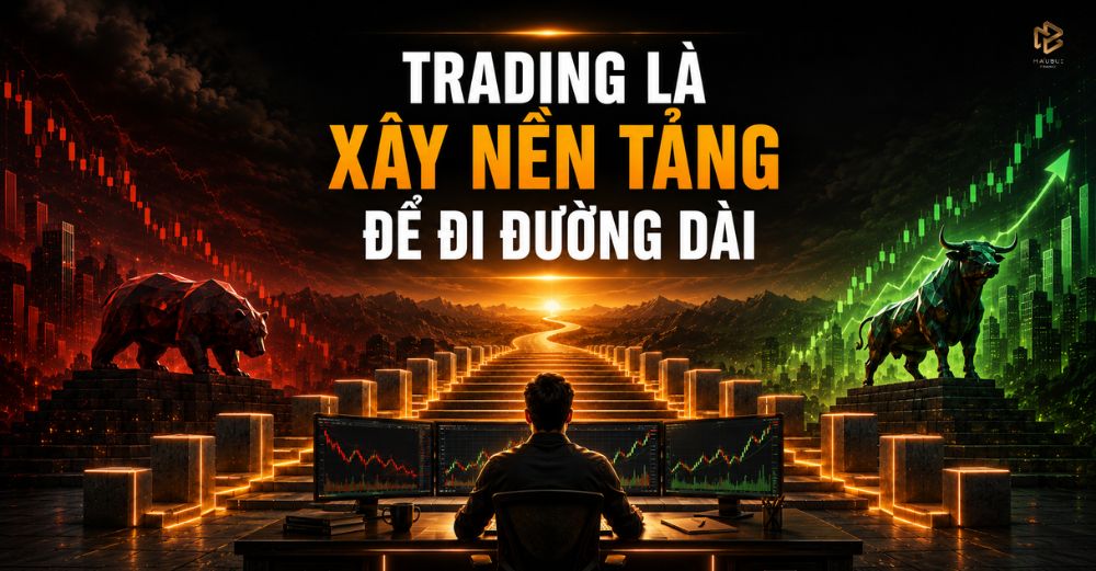 TRADING LÀ XÂY NỀN TẢNG ĐỂ ĐI ĐƯỜNG DÀI