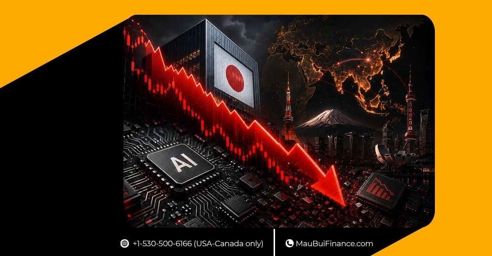 SOFTBANK GIẢM GẦN 9%, LÀN SÓNG BÁN CỔ PHIẾU AI LAN RỘNG KHẮP CHÂU Á