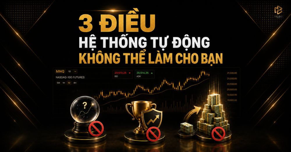 3 ĐIỀU HỆ THỐNG TRADING TỰ ĐỘNG KHÔNG THỂ LÀM
