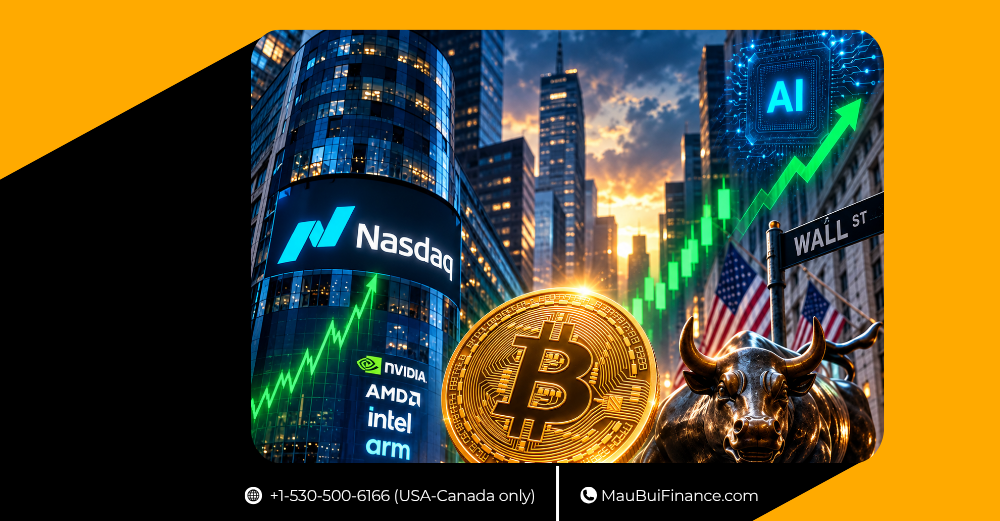 NASDAQ LẬP ĐỈNH MỚI, BTC VƯỢT $86,000 — AI TRỞ LẠI DẪN SÓNG