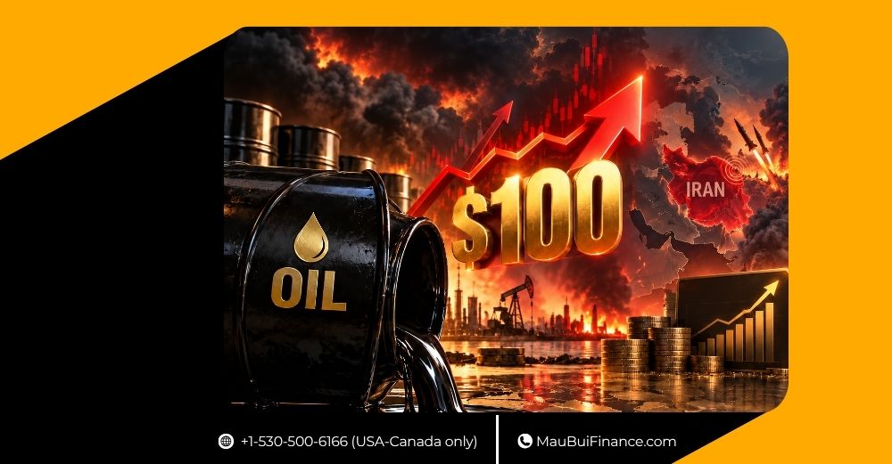 DẦU TIẾN SÁT $100 — CĂNG THẲNG IRAN ĐẨY RỦI RO LẠM PHÁT TRỞ LẠI