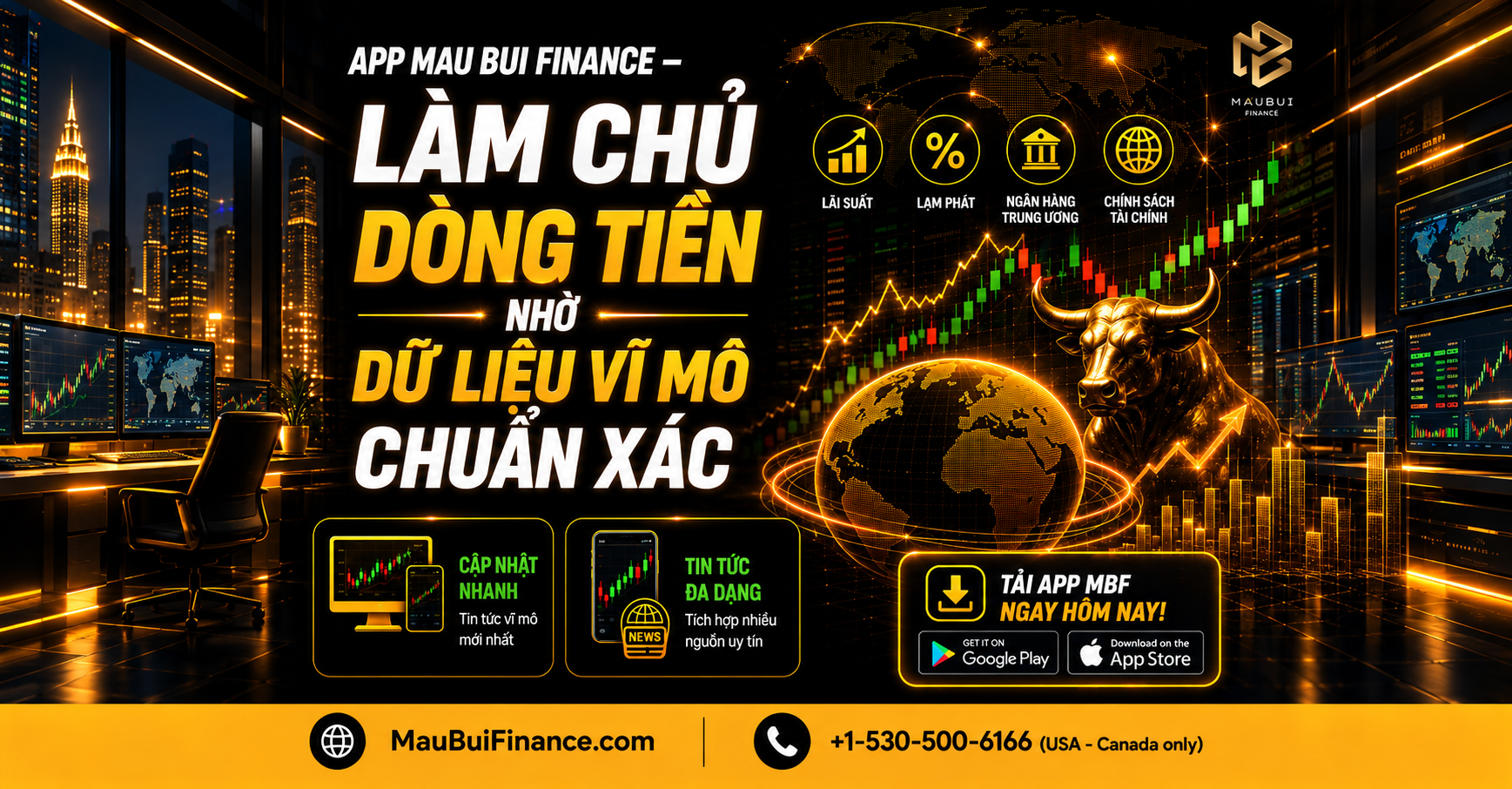 App Mau Bui Finance – Theo Sát Biến Động Nhờ Cập Nhật Tin Tức Nhanh Nhất