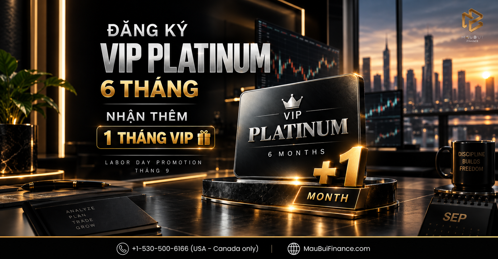 ĐĂNG KÝ VIP PLATINUM 6 THÁNG – NHẬN THÊM 1 THÁNG VIP